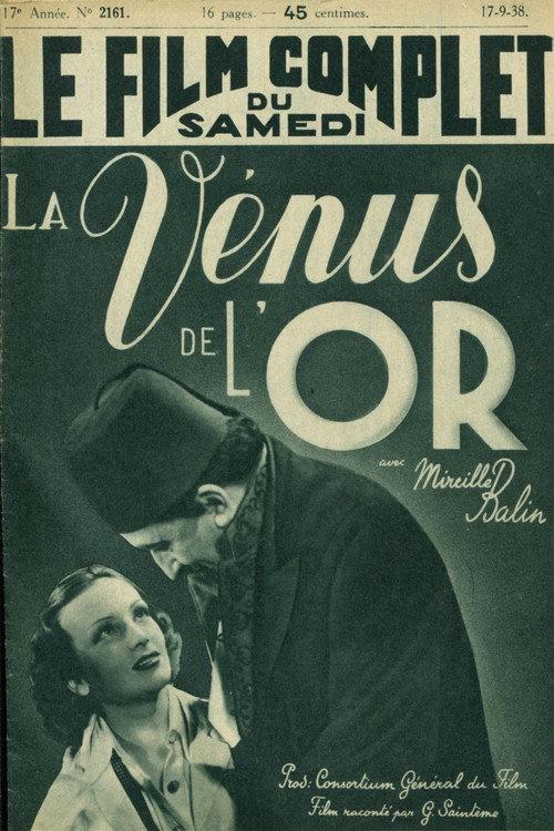 Golden Venus 1938 official movie poster