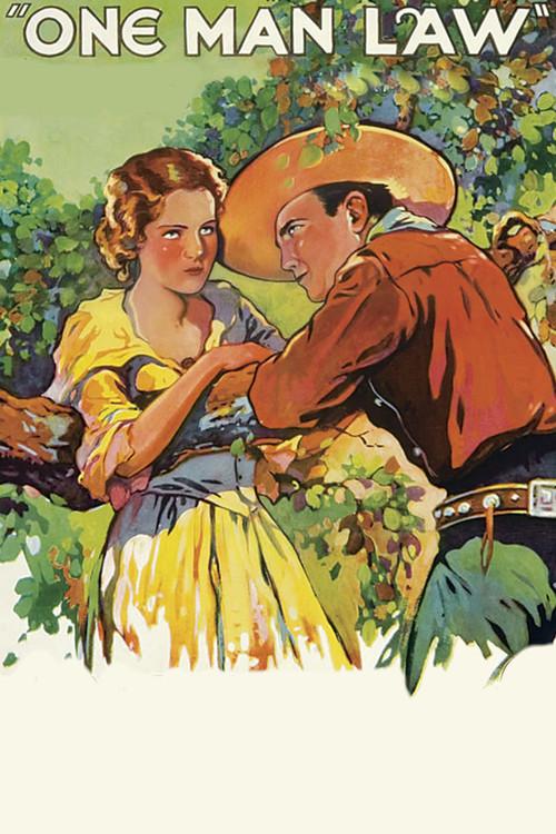 One Man Law 1931 official movie poster