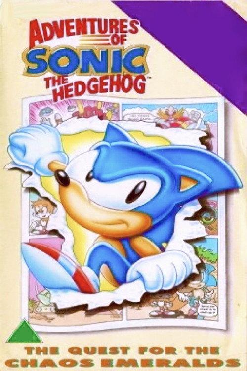 Adventures of Sonic the Hedgehog: Quest for the Chaos Emeralds 1993 official movie poster