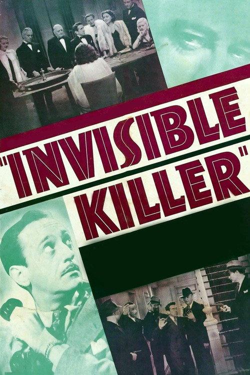 The Invisible Killer 1939 official movie poster