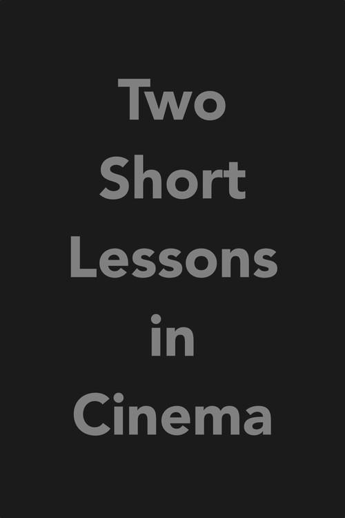 Two Short Lessons in Cinema official movie poster