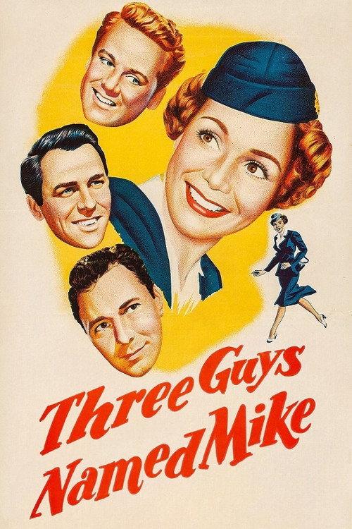 Three Guys Named Mike 1951 official movie poster