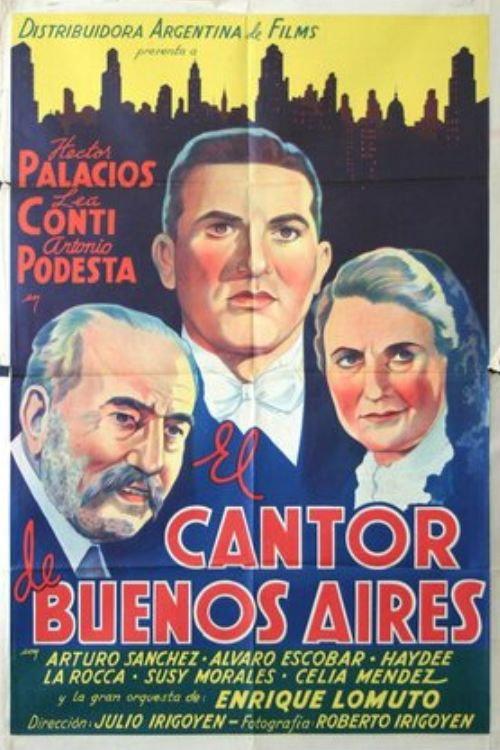 El cantor de Buenos Aires 1940 official movie poster