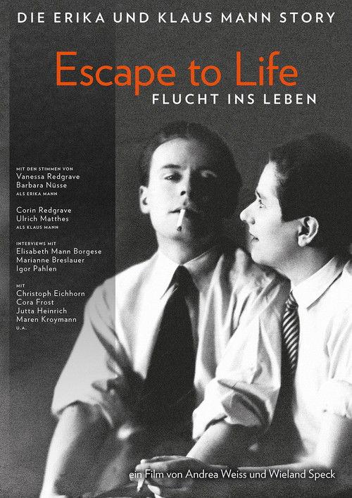 Escape to Life: The Erika and Klaus Mann Story 2001 official movie poster