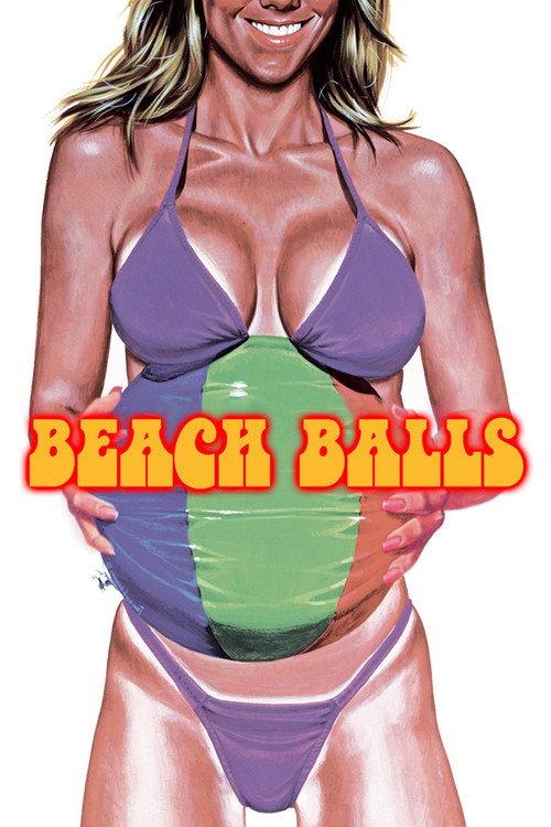 Beach Balls 1988 official movie poster