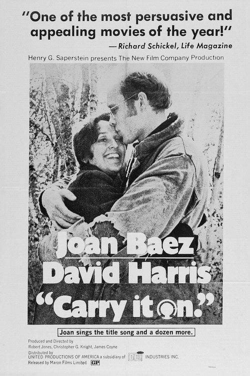 Carry It On 1970 official movie poster