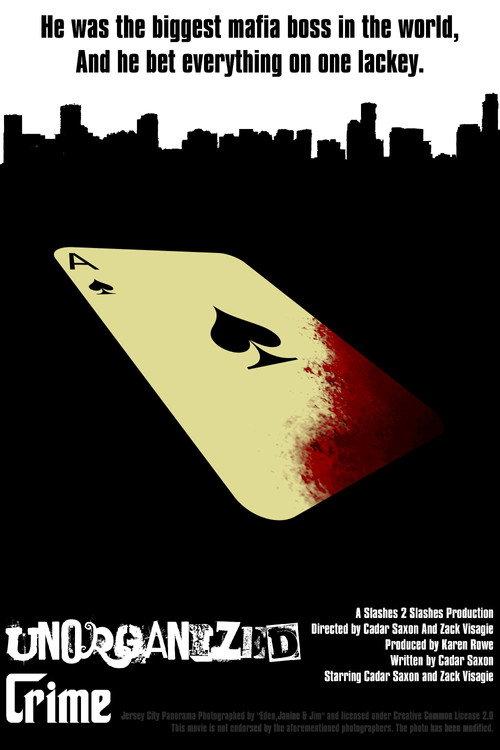 Unorganized Crime 2023 official movie poster