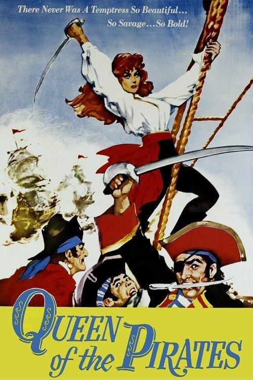 The Queen of the Pirates 1960 official movie poster