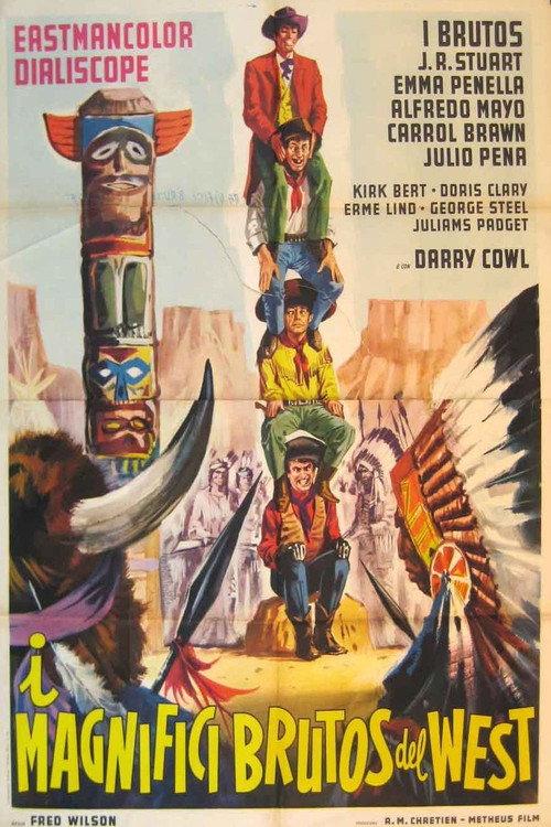 Badmen of the West 1964 official movie poster