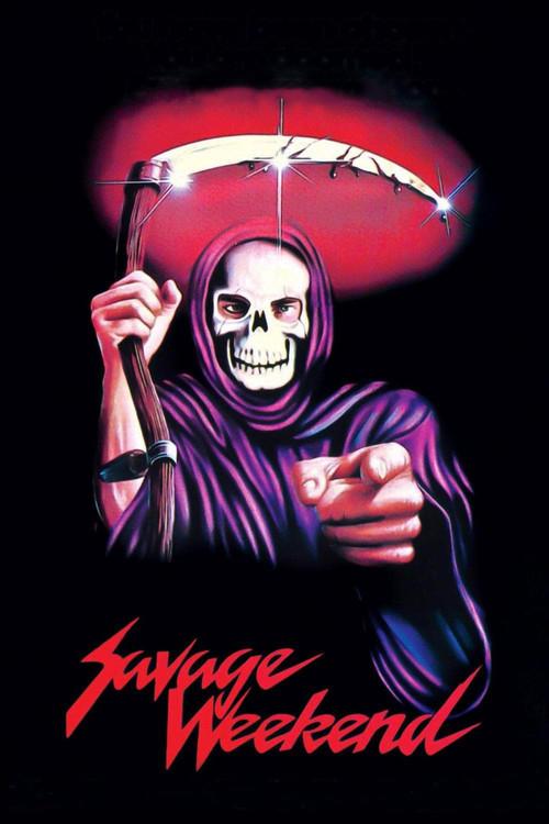 Savage Weekend 1979 official movie poster