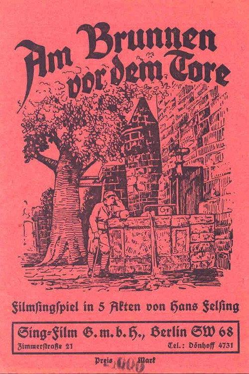 Am Brunnen vor dem Tore 1922 official movie poster