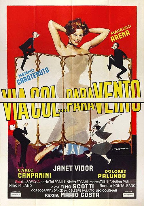 Via col para... vento 1958 official movie poster