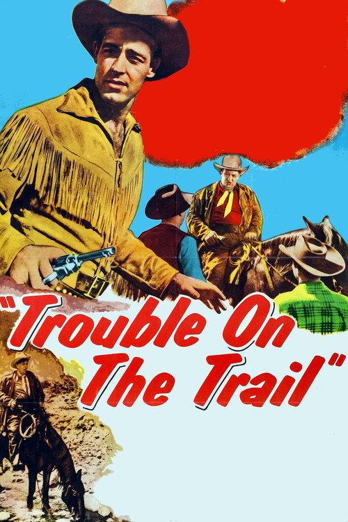 Trouble on the Trail 1954 official movie poster