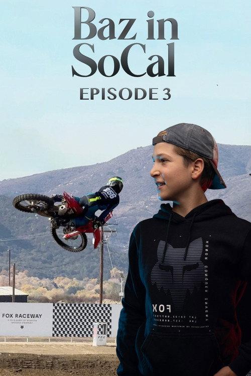 Supercross Week in the US - Baz in SoCal 2024 official movie poster