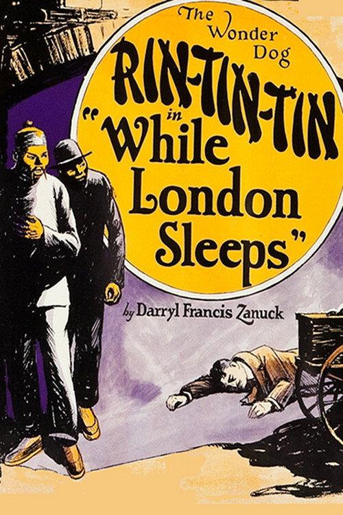 While London Sleeps 1926 official movie poster