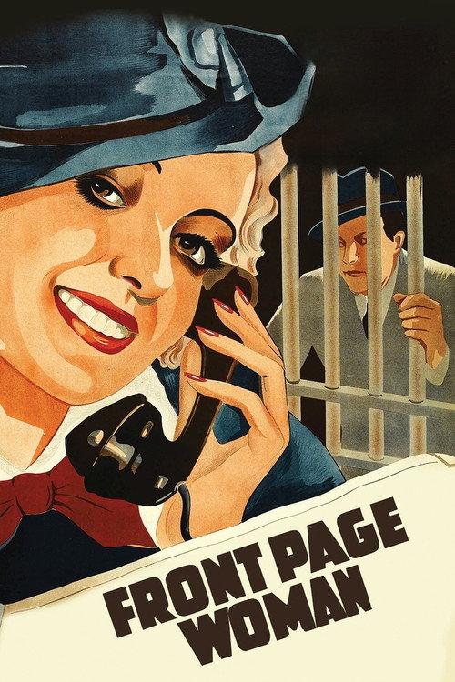 Front Page Woman 1935 official movie poster
