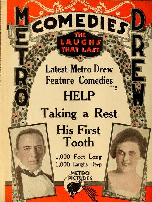 His First Tooth 1916 official movie poster