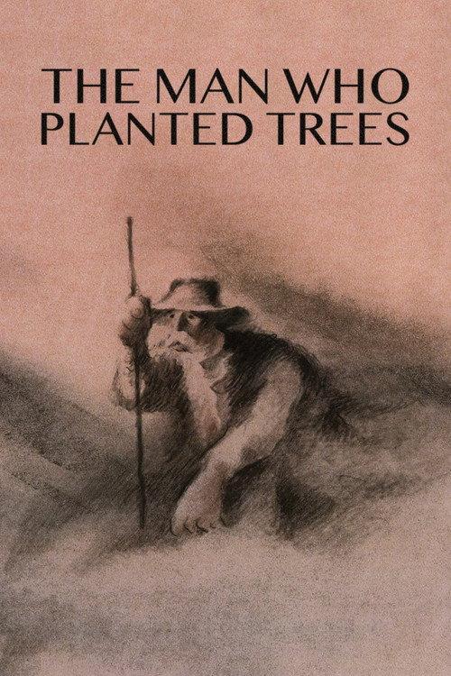 The Man Who Planted Trees 1987 official movie poster