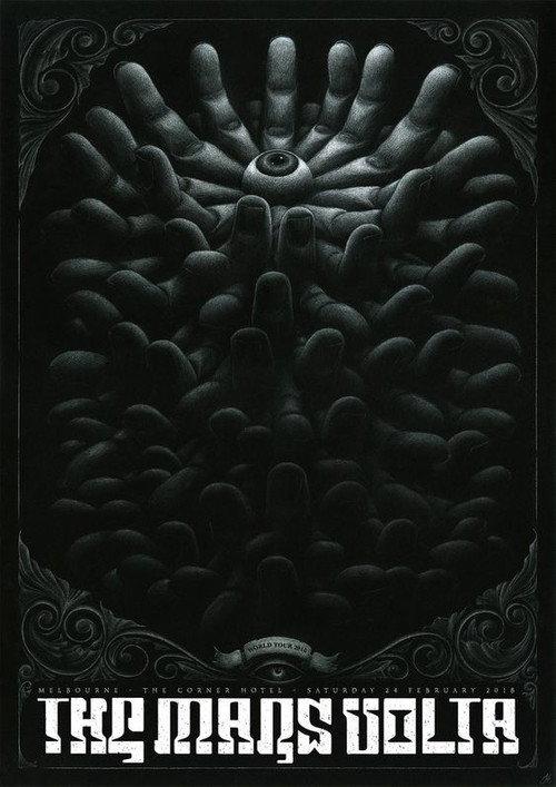 The Mars Volta Live in Brazil 2023 official movie poster