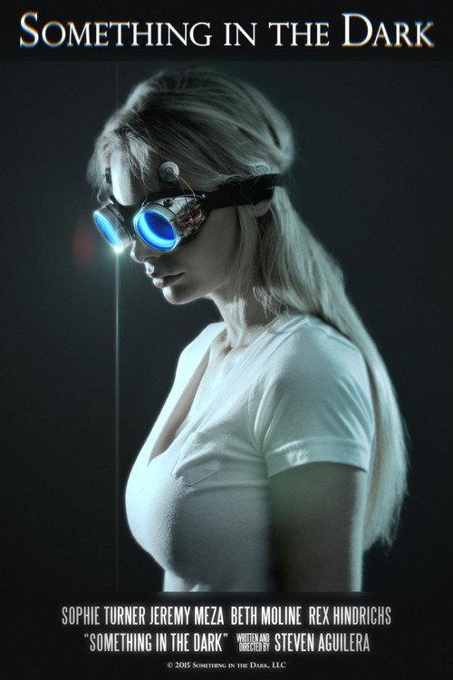Something in the Dark 2024 official movie poster