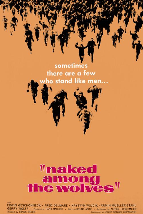 Naked Among Wolves 1963 official movie poster