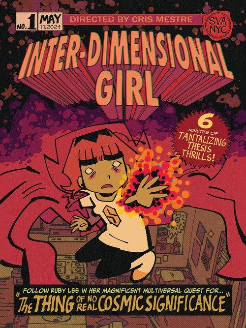 Inter-Dimensional Girl & The Thing of No Real Cosmic Significance! 2024 official movie poster