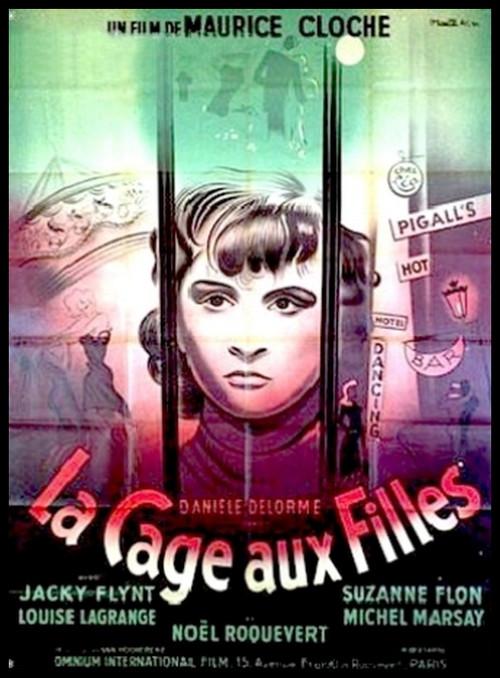 Cage of Girls 1949 official movie poster