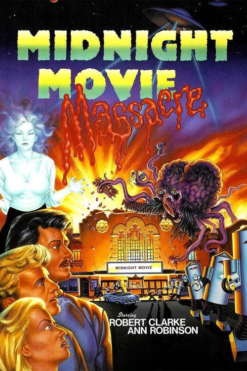 Midnight Movie Massacre 1988 official movie poster