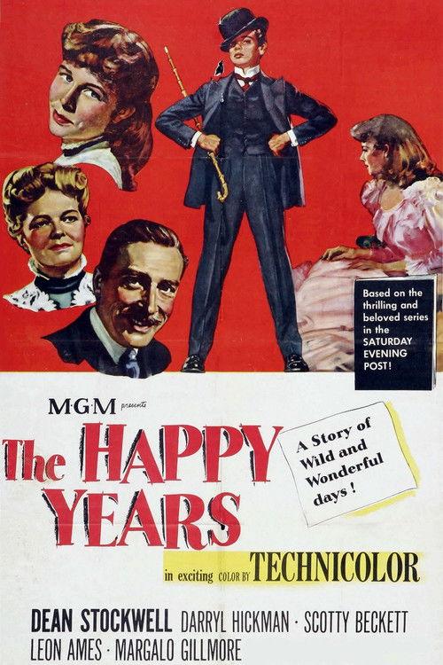The Happy Years 1950 official movie poster