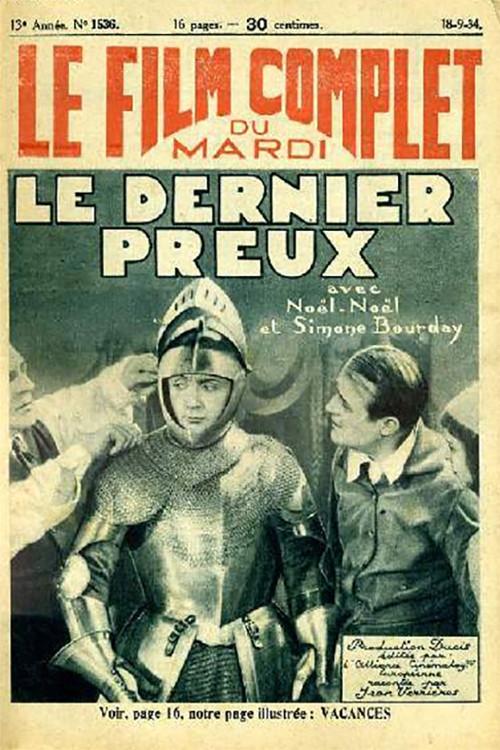 Le Dernier Preux 1933 official movie poster