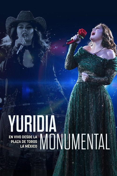 Yuridia: Monumental 2025 official movie poster