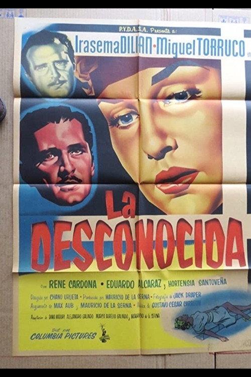 La desconocida 1954 official movie poster