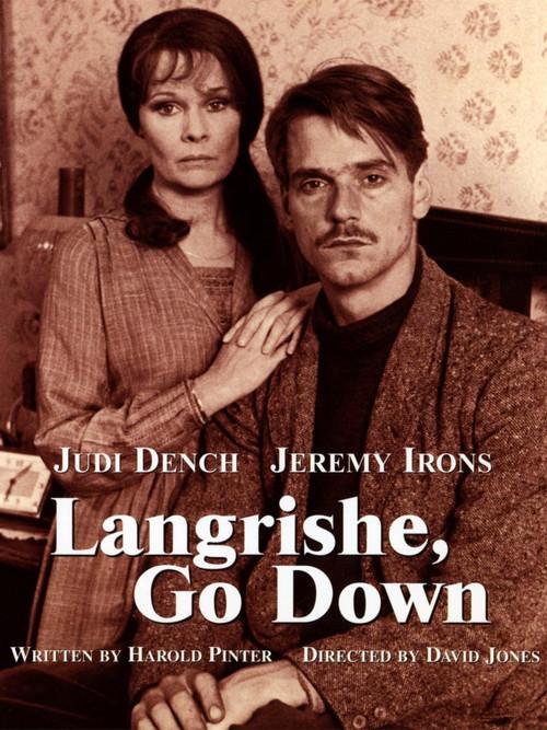 Langrishe, Go Down 1978 official movie poster