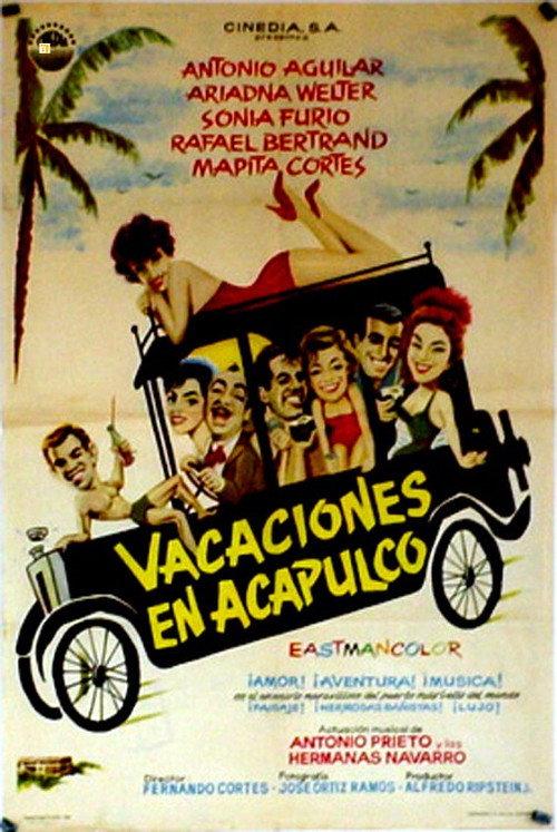 Vacaciones en Acapulco 1961 official movie poster