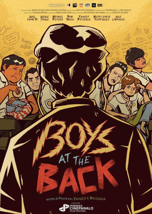 Boys at the Back 2024 official movie poster