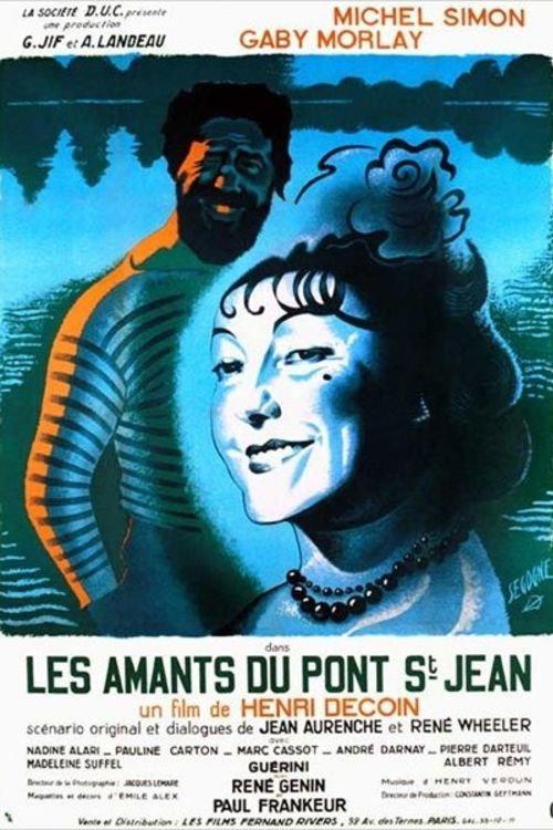 The Lovers of the Pont Saint-Jean 1947 official movie poster
