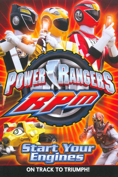 Power Rangers RPM: Start Your Engines 2009 official movie poster