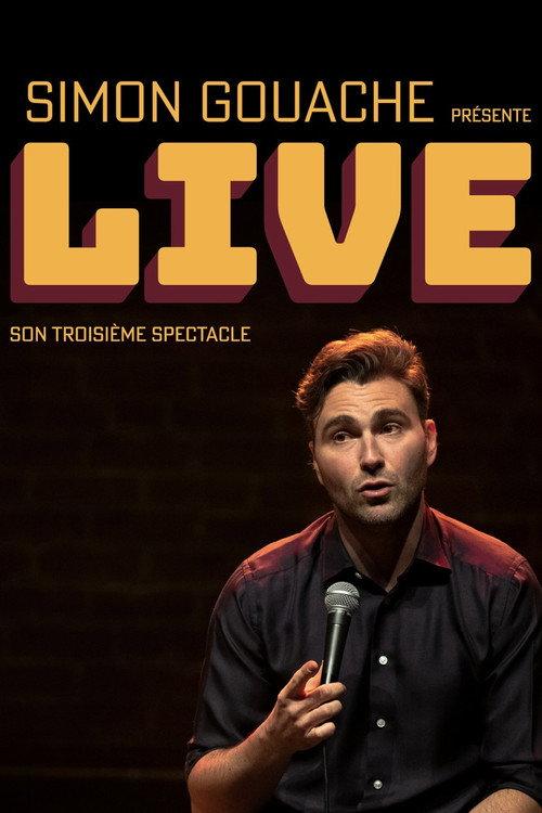 Simon Gouache: LIVE 2025 official movie poster