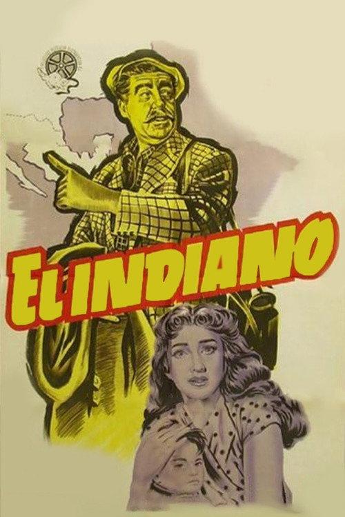 El indiano 1955 official movie poster