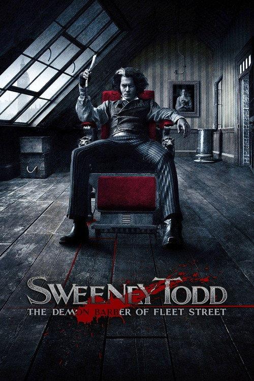 Sweeney Todd: The Demon Barber of Fleet Street 2007 official movie poster