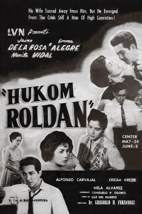 Hukom Roldan 1957 official movie poster