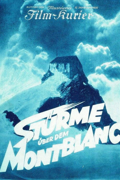 Storm Over Mont Blanc 1930 official movie poster
