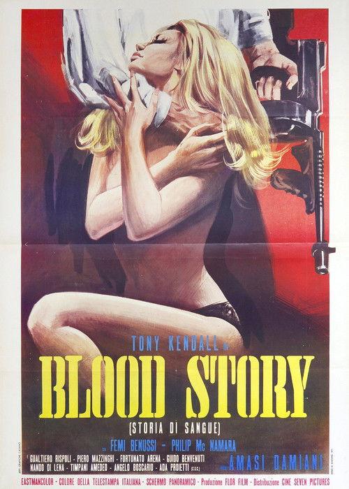 Blood Story 1972 official movie poster
