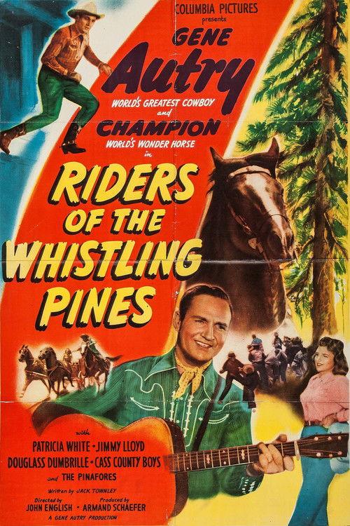 Riders of the Whistling Pines 1949 official movie poster
