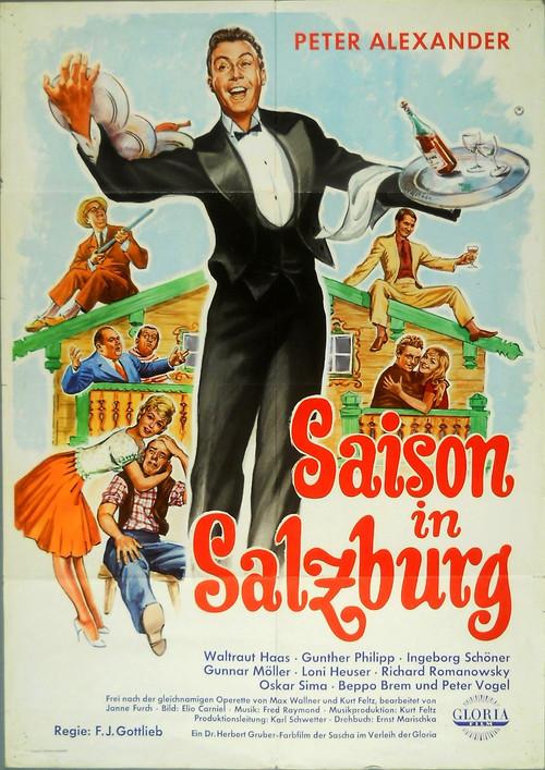 Season in Salzburg 1961 official movie poster