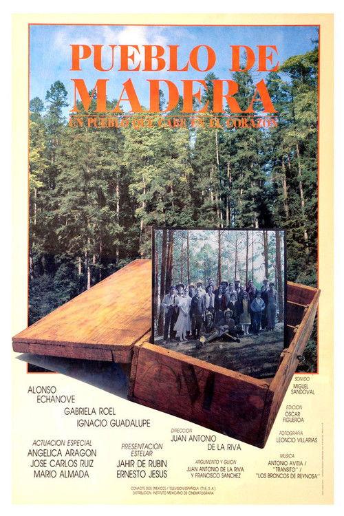 Wooden Town 1990 official movie poster