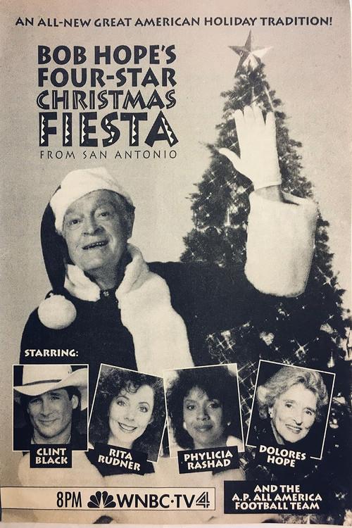 Bob Hope's Four-Star Christmas Fiesta from San Antonio 1992 official movie poster