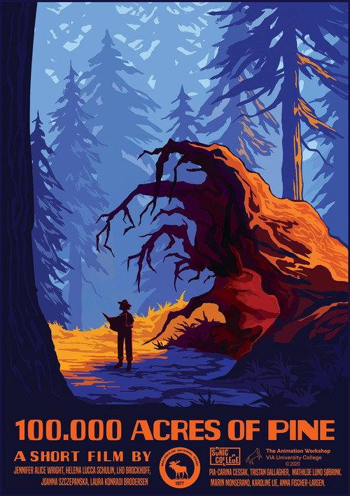 100,000 Acres of Pine 2020 official movie poster