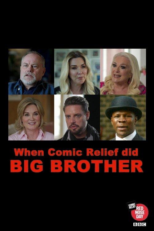 When Comic Relief Did Big Brother 2023 official movie poster