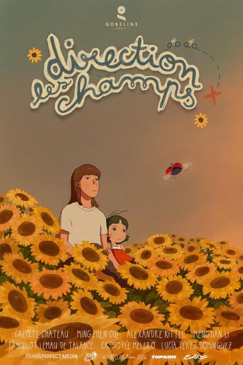 Direction les Champs 2026 official movie poster